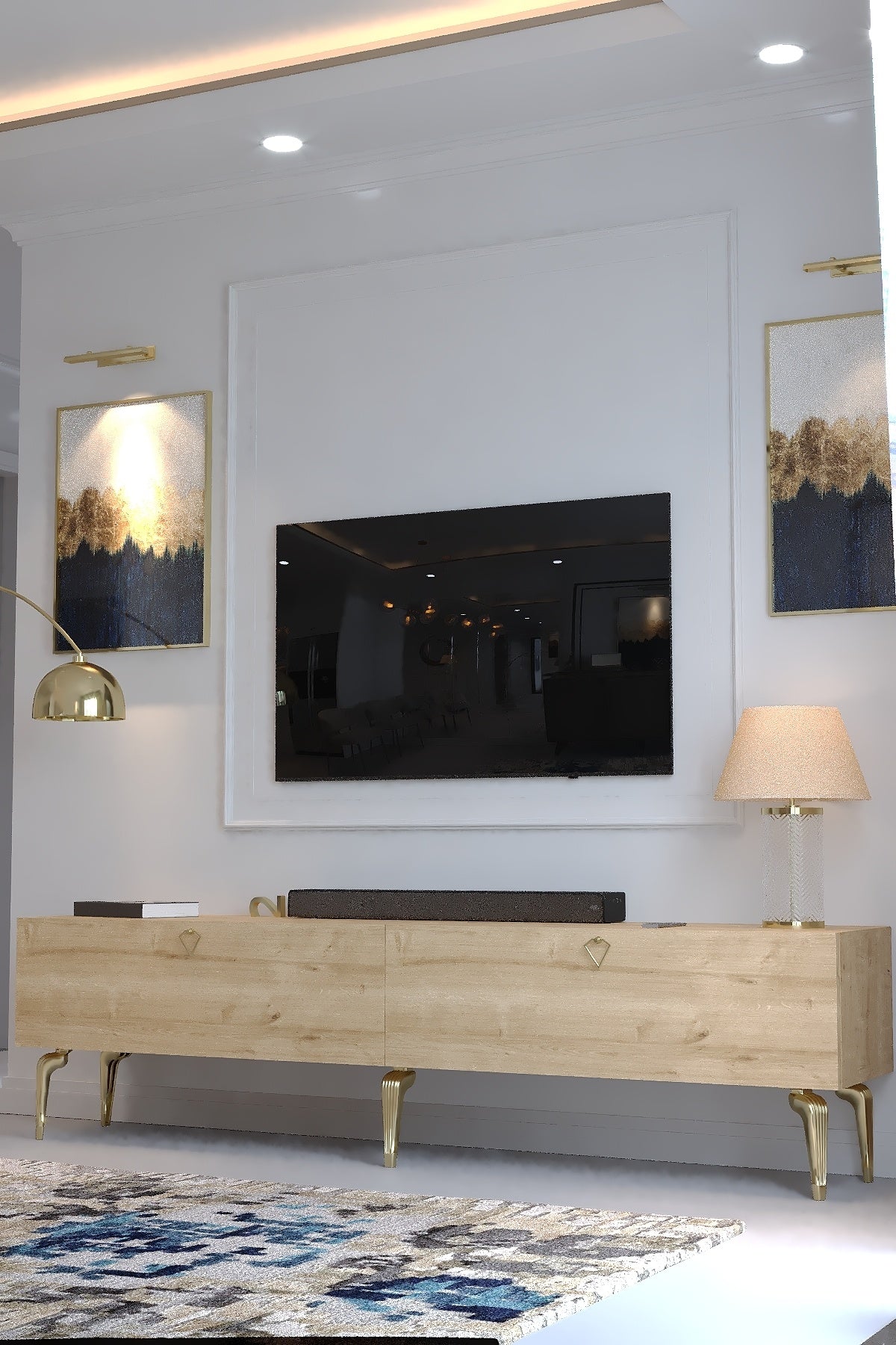 KARNAVAL TV ÜNİTESİ - GA2-2003-9 SAFİR GOLD