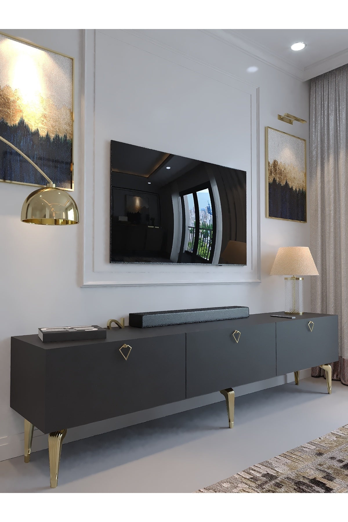 Karnaval Tv Üni̇tesi̇ - Ga2-1001-4 Antrasi̇t Gold