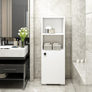 Shıba Banyo Dolabı Beyaz Mdf Çok Amaçlı Dolap - Fırsat Ürünü