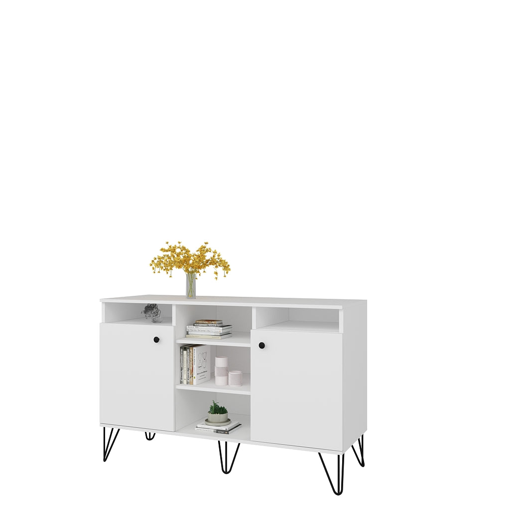 Güneş Konsol - Çok Amaçlı Dolap Beyaz MDF