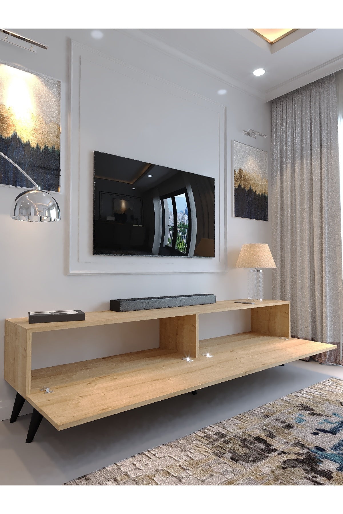 KARNAVAL TV ÜNİTESİ - A1-W1003-9 SAFİR