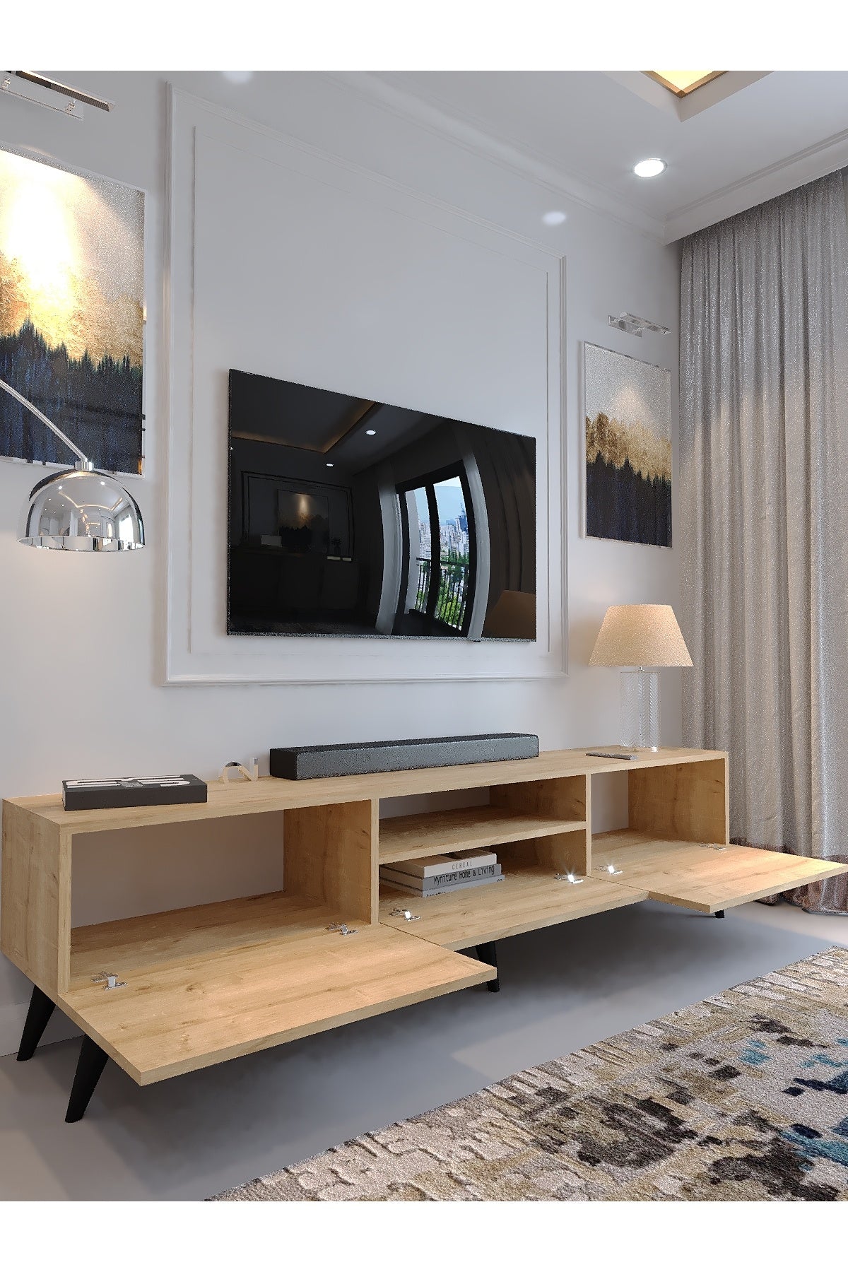 KARNAVAL TV ÜNİTESİ - A1-W1006-9 SAFİR