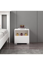 Mdf Beyaz Komodin A1002