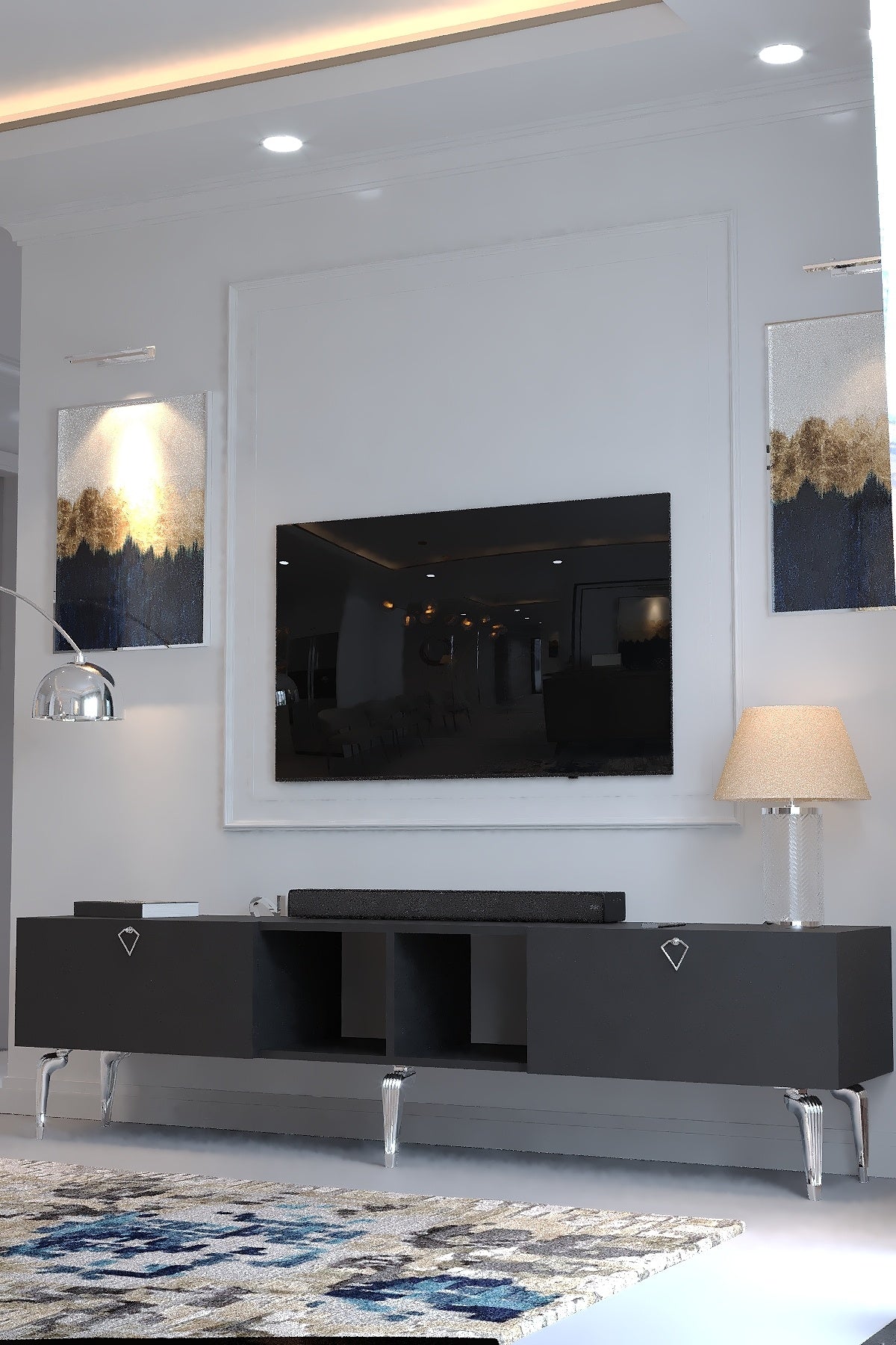 KARNAVAL TV ÜNİTESİ - SA2-2005-4 ANTRASİT SİLVER