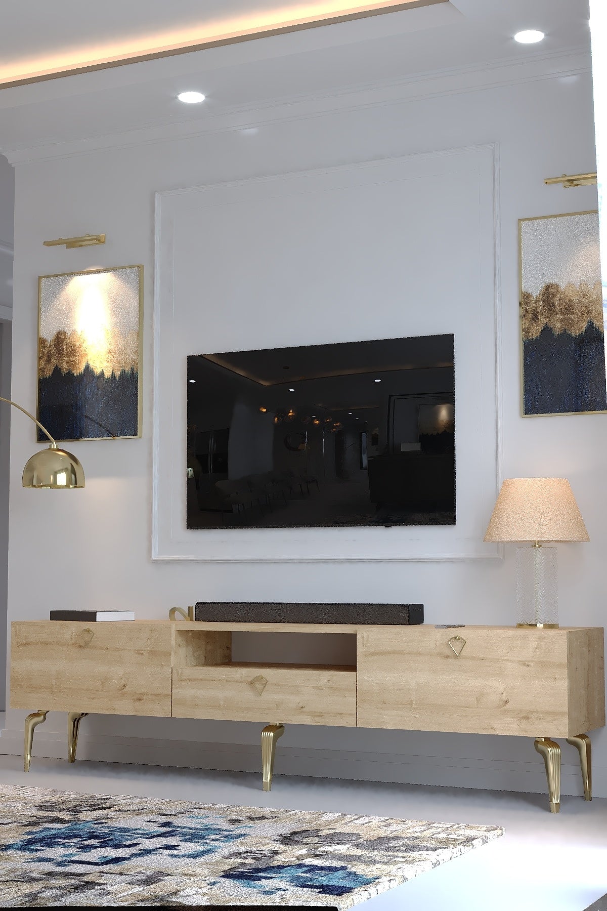 KARNAVAL TV ÜNİTESİ - GA2-2006-9 SAFİR GOLD