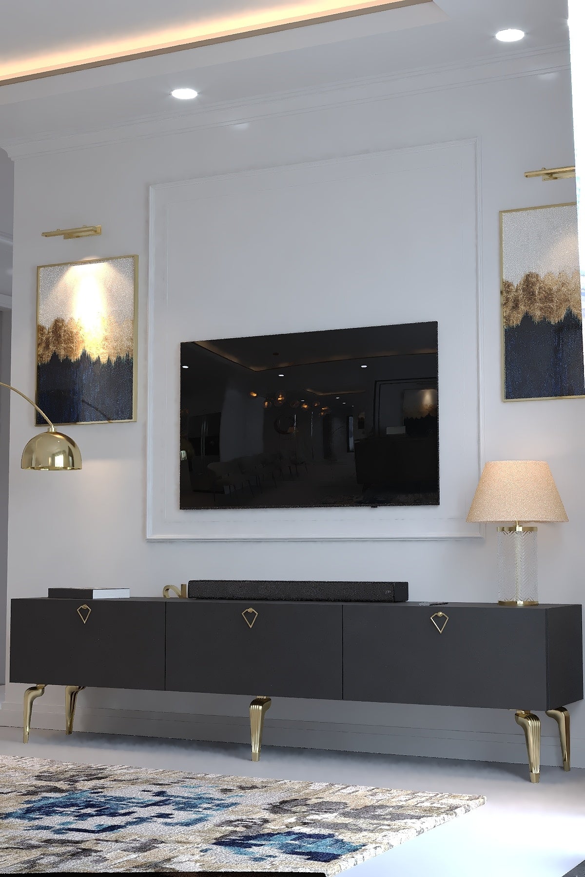 Karnaval Tv Üni̇tesi̇ - Ga2-1001-4 Antrasi̇t Gold