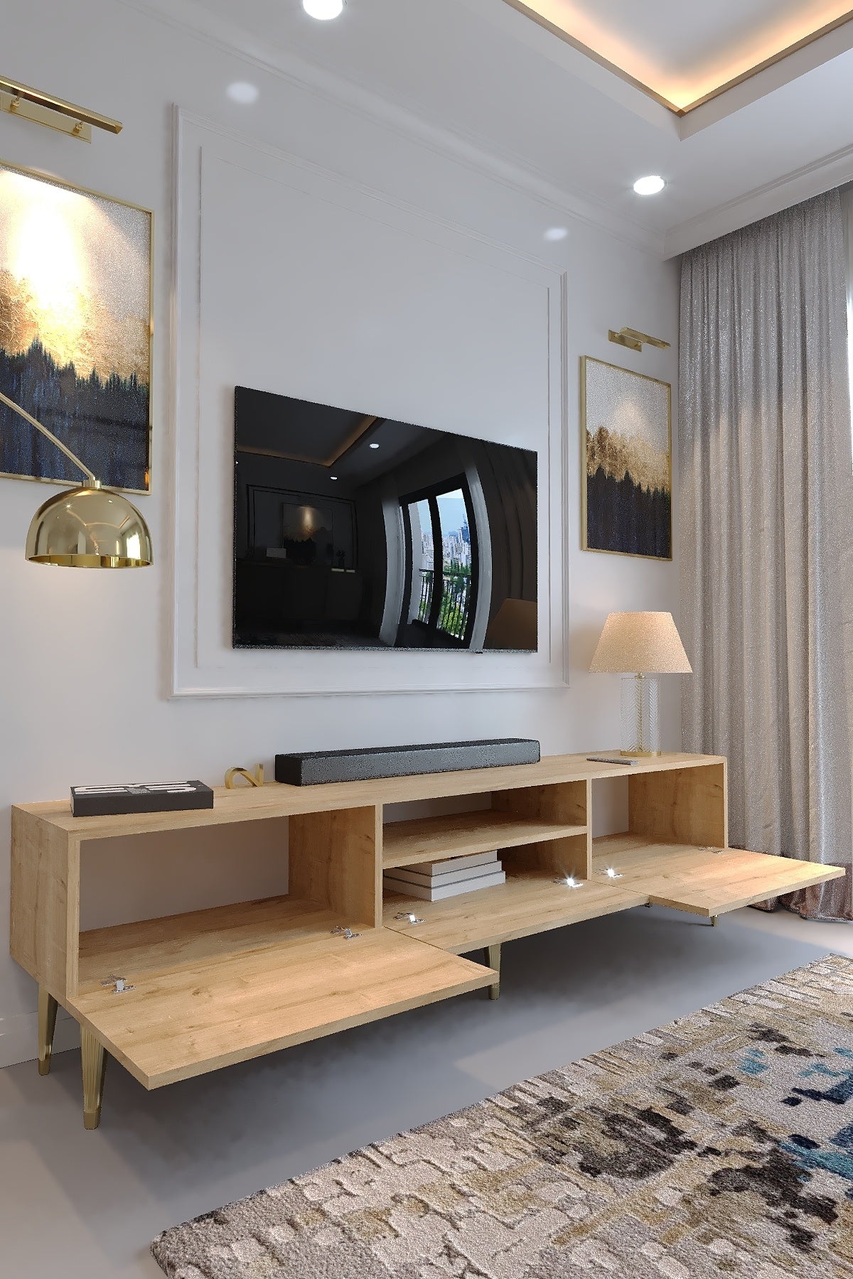 KARNAVAL TV ÜNİTESİ - GA2-2006-9 SAFİR GOLD