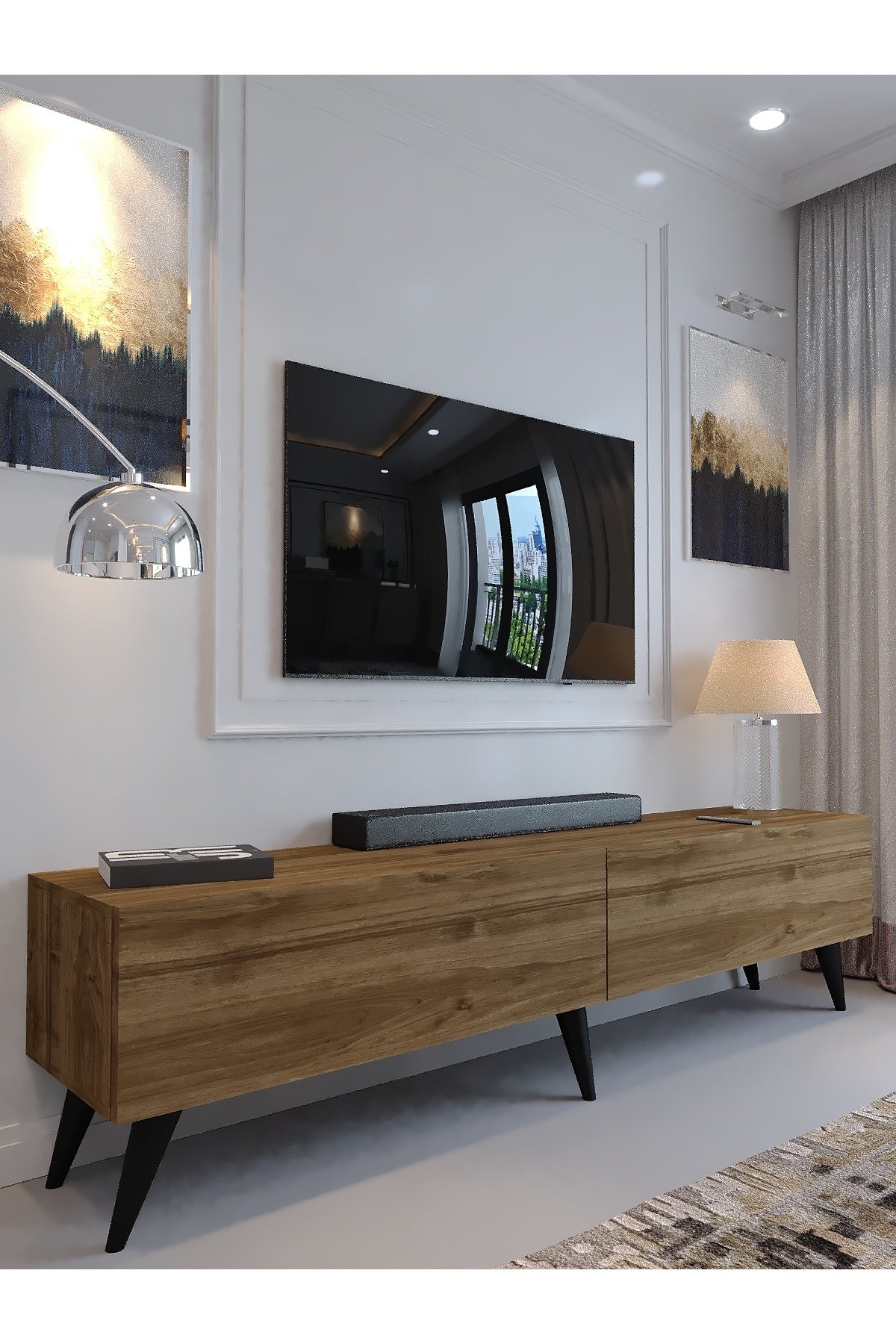 KARNAVAL TV ÜNİTESİ - A1-W1003-2 CEVİZ