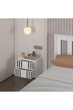 Mdf Beyaz Duvara Monte Komodin DMK1003