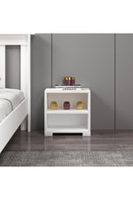 Mdf Beyaz Komodin A1004