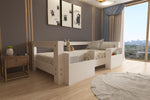 Ninnimo 100x2000 Yatak Uyumlu Beyaz MDF Montessori Cepli Karyola