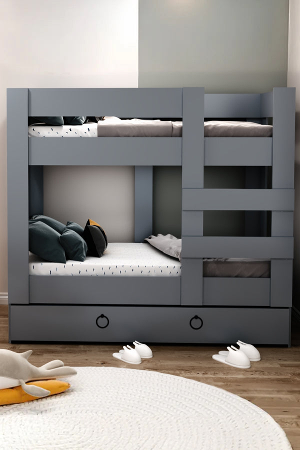 Ninnimo 100x200 Yatak Uyumlu Antrasit Genç Ranza- R20-4 100X200